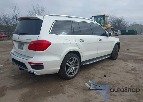 2014 Mercedes-Benz Gl 63 Amg 4Matic из США, поврежденный, VIN 4JGDF7EE7EA271079